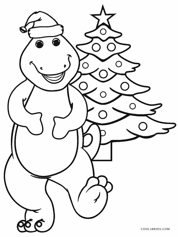 690x920 Free Printable Barney Coloring Pages For Kids
