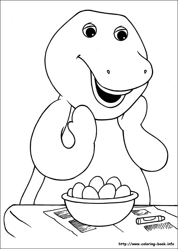 567x794 Barney And Friends Coloring Pages On Coloring Book
