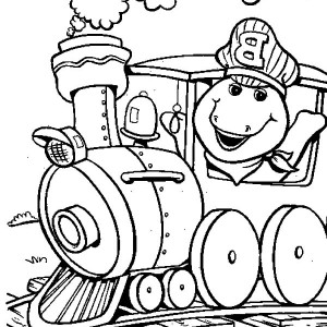 300x300 Barney And Friends And Sunflowers Coloring Pages Best Place To Color
