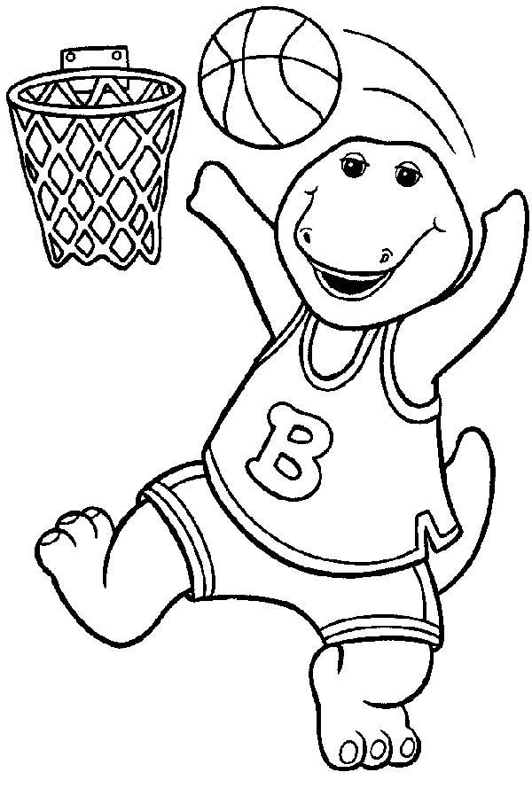 600x889 Barney Free Coloring Pages Printable Coloring Pages
