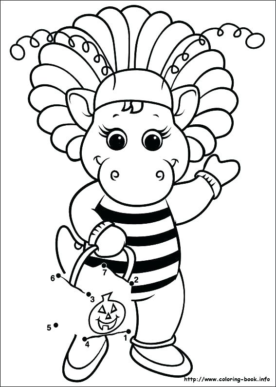 567x794 Barney Online Coloring Barney Coloring Page Barney Coloring Online