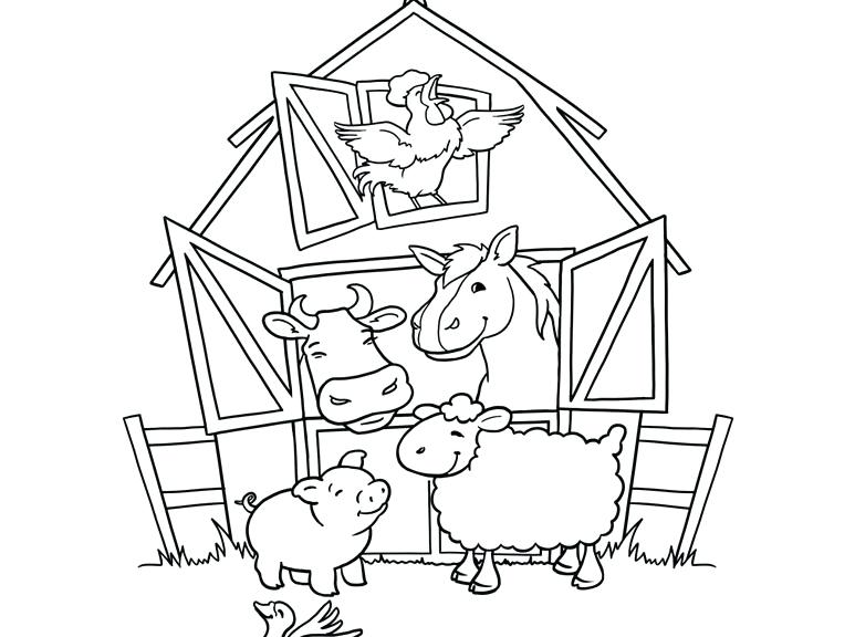 773x576 Farm Animals Coloring Pages Farm Animal Coloring Pages Printable