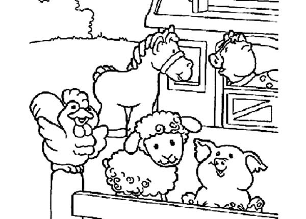 600x429 Free Coloring Pages Farm Animals Free Coloring Pages Of Farm Wall