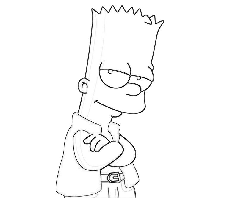800x667 Simpson Coloring Pages