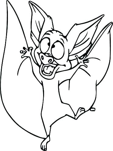 372x500 Coloring Pages Bats Cute Coloring Pages How To Draw A Cute Bat