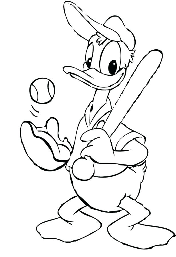 615x896 Baseball Printable Coloring Pages Baseball Quarterback Coloring