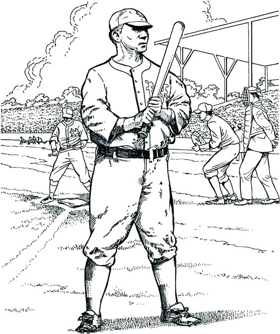 564x672 Derek Jeter Coloring Pages Coloring Pages Coloring Pages Batter