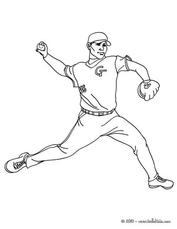 363x470 Catcher Coloring Pages