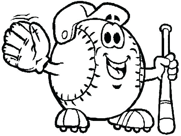 600x451 Baseball Coloring Pages Baseball Coloring Pages Pdf
