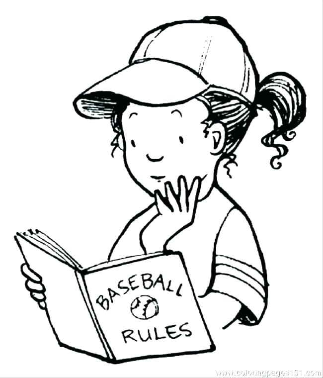 650x760 Baseball Glove Coloring Page Free Printable Baseball Coloring