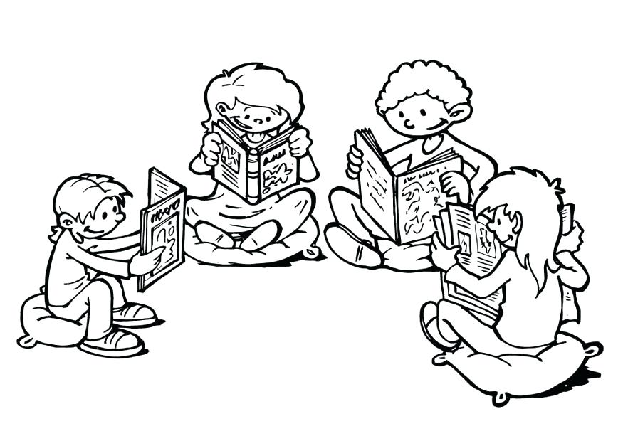 875x620 Coloring Pages Kids Coloring Coloring Page Reading Corner Lsu