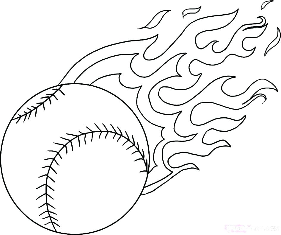945x789 Baseball Coloring Pages Printable Baseball Player Coloring Pages