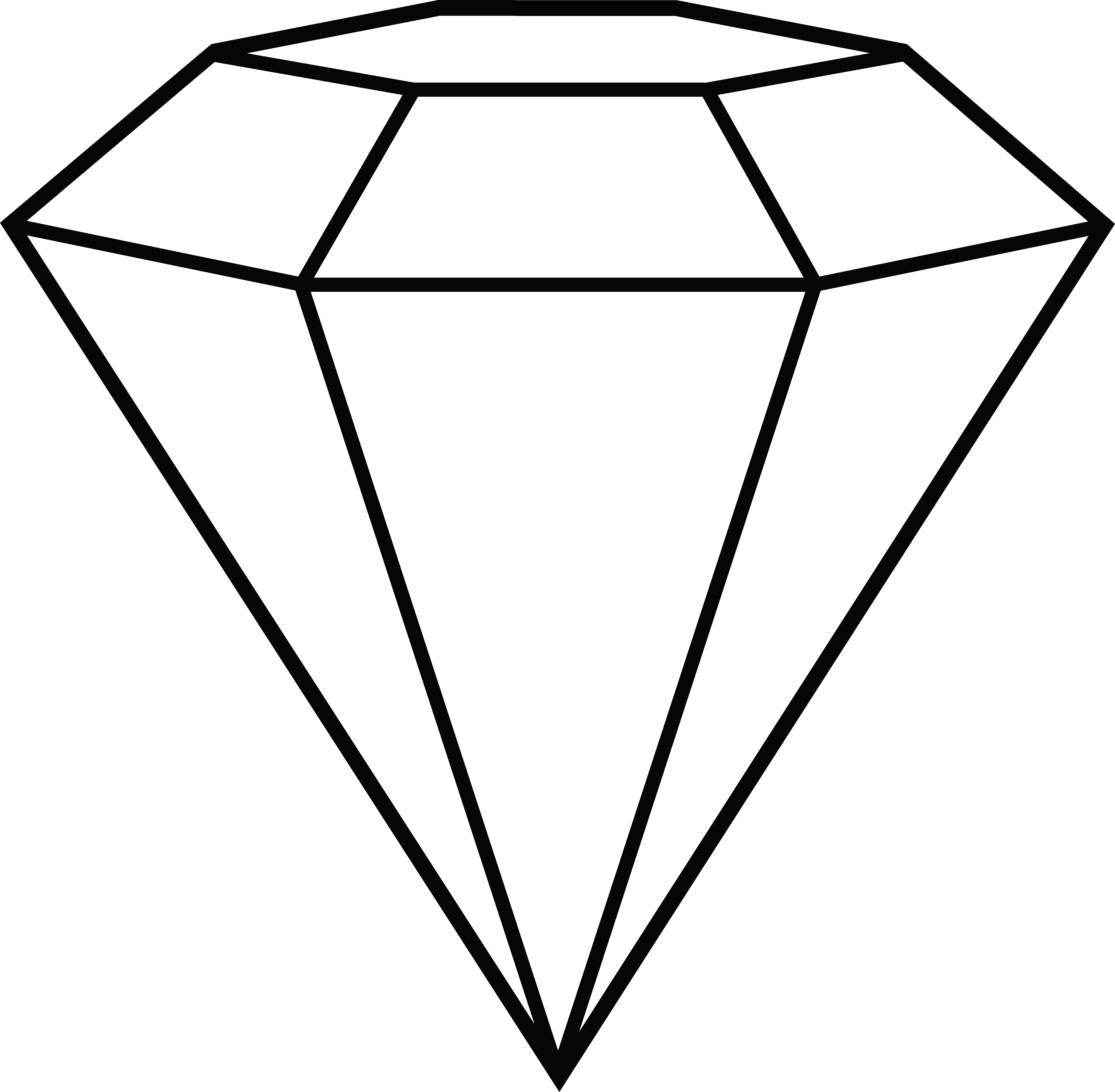 5588x5475 Diamond Coloring Page Beautiful Diamond Line Art Free Clip Art