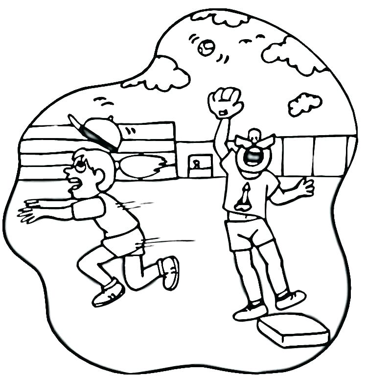 750x768 Field Day Coloring Pages Field Day Coloring Sheet Field Day