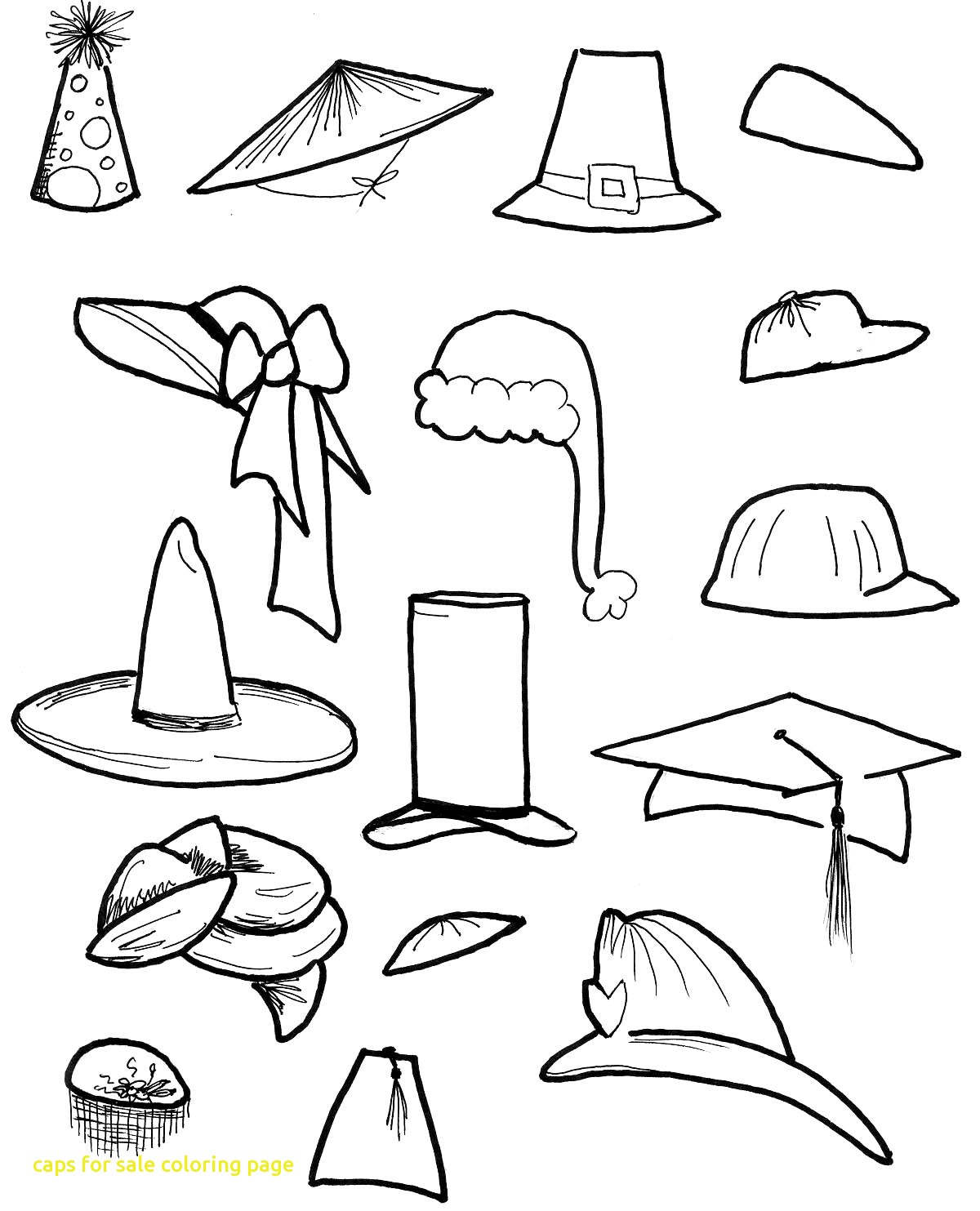 1200x1483 Baseball Cap Coloring Page