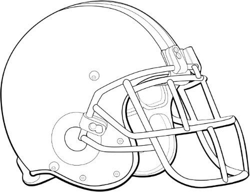 500x385 Football Helmet Coloring Page Family