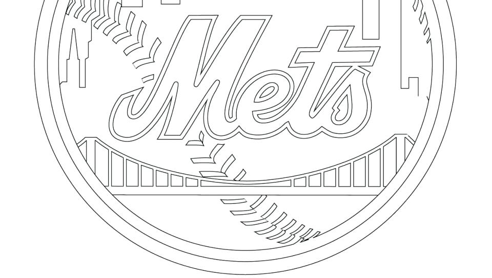 Baseball Logo Coloring Pages at GetDrawings.com | Free for personal use ...