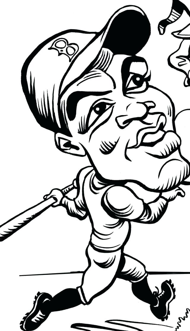 640x1115 Baseball Field Coloring Book Captivating Coloring Page For Your