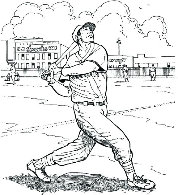 Baseball Stadium Coloring Pages - Baseball Stadium Coloring Pages 23 