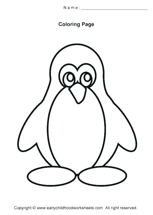 520x730 Simple Coloring Pages