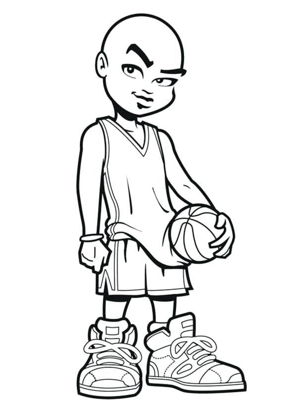 600x847 Nba Basketball Para Colorear Coloring Pages Printable Coloring