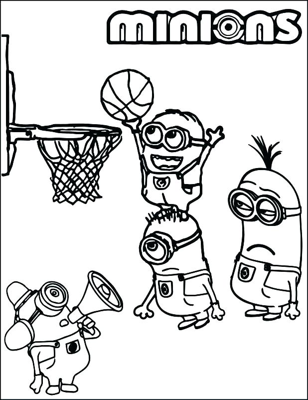 618x802 Alluring Basketball Coloring Pages For Kids Preschool In Tiny