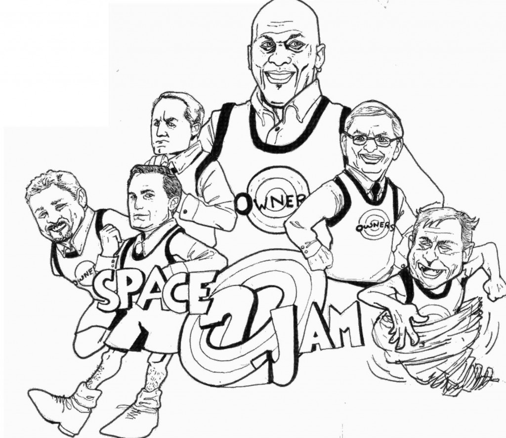1024x887 Nba Coloring Pages