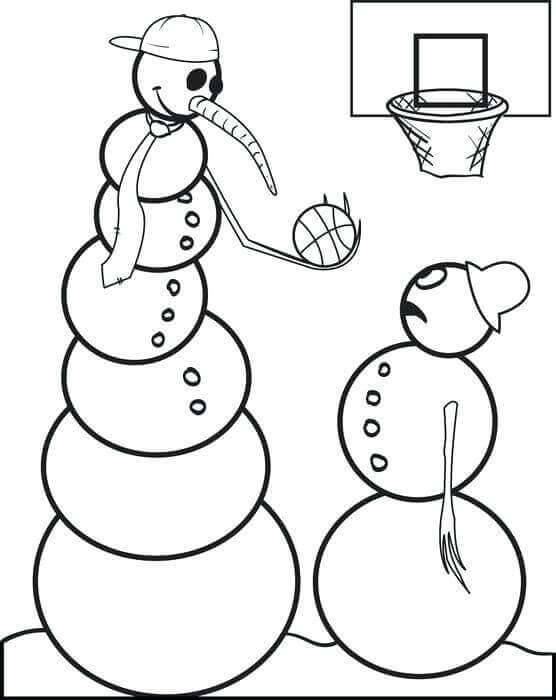556x700 Free Printable March Madness Coloring Pages