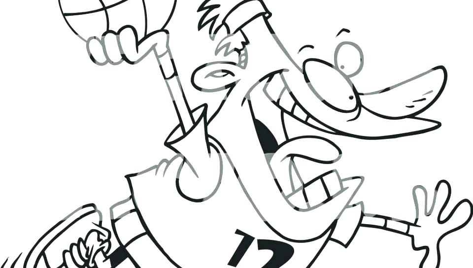 960x544 Basketball Coloring Page Awesome Basketball Coloring Pages