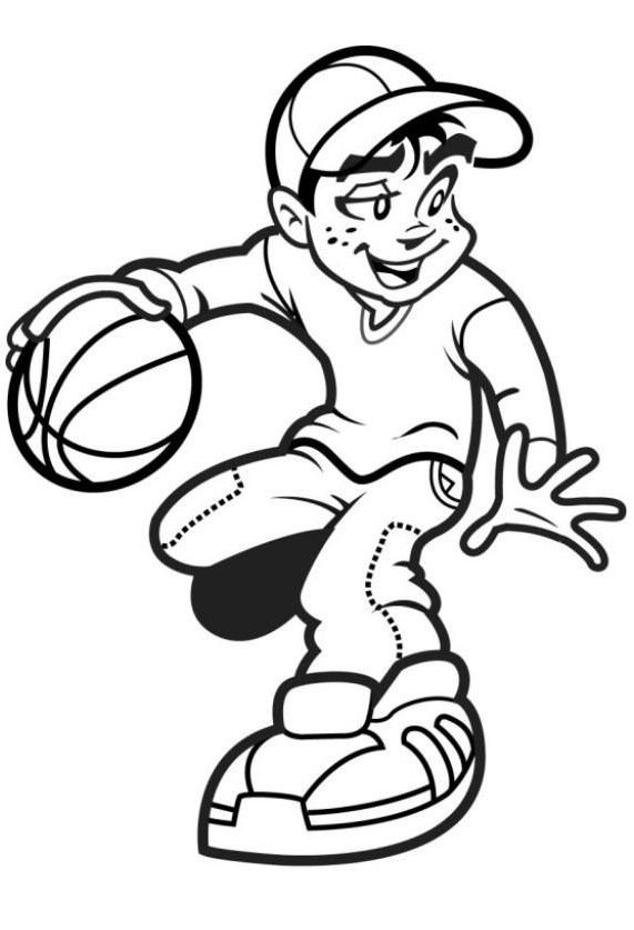 571x837 Top Free Printable Basketball Coloring Pages Online