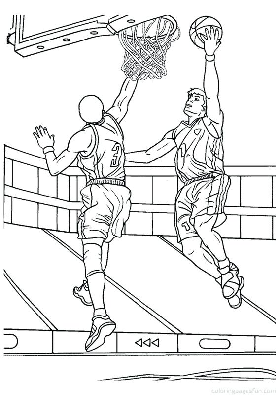 566x800 Basketball To Color Coloring Pages Basketball Basketball Coloring