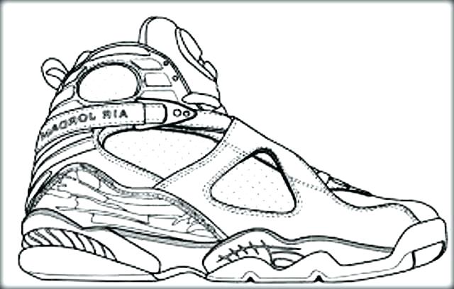 640x408 Coloring Pages Basketball Shoe Coloring Pages Basketball Shoe