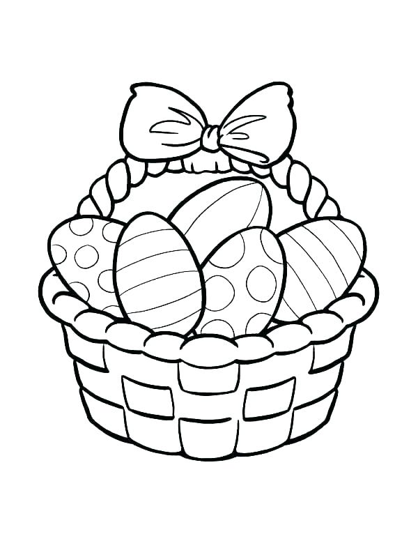 600x776 Coloring Basket Basket Coloring Page Empty Basket Coloring Pages