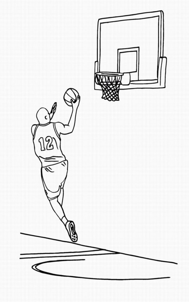 728x1160 Basketball Coloring Pages Sheets Nba East Denver Nuggets Minnesota