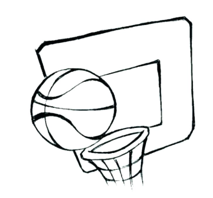 728x679 Basketball Coloring Pages Cartoon Of Coloring Page Free Nba
