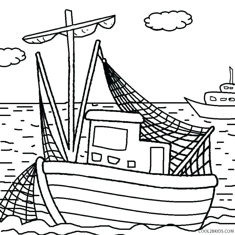 770x770 Coloring Pages Of Boats Dragon Boat Festival Coloring Pages