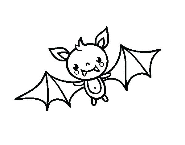 Bat Coloring Pages Free at GetDrawings | Free download