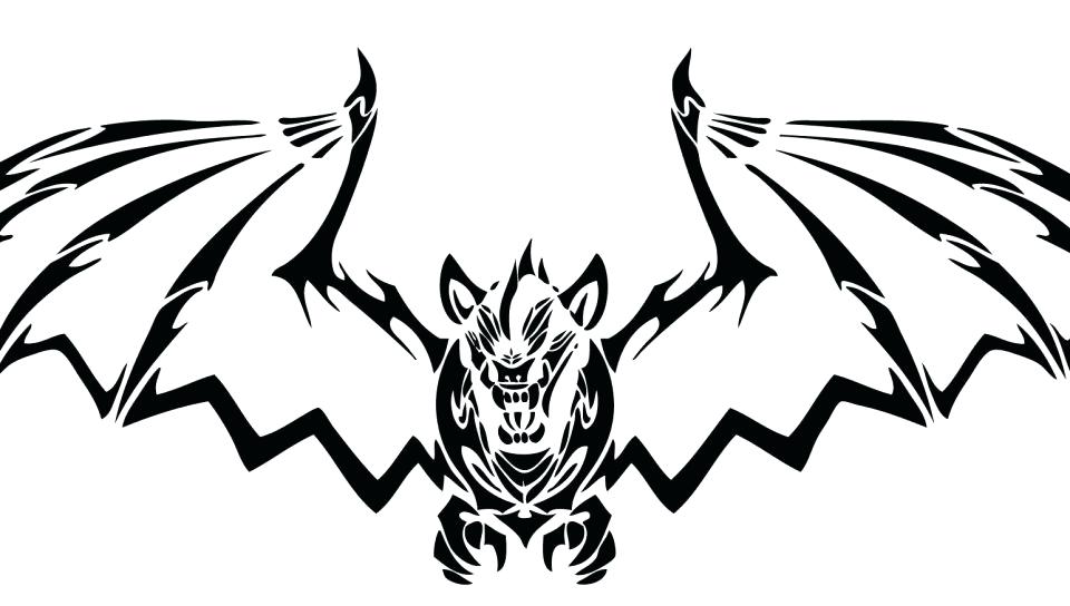 960x544 Free Printable Bat Coloring Pages