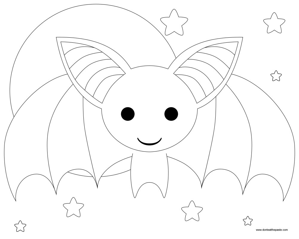 1000x800 Fascinating Bat Coloring Pages To Print Printable Image For Style