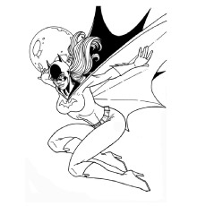 230x230 Batman Coloring Pages Free Printable For Kids