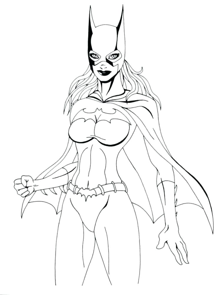 750x1000 Batgirl Coloring Page Coloring Page Blue Coloring Pages Coloring
