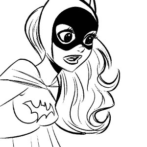 300x300 Dc Comic Batman And Batgirl Coloring Pages Best Place To Color