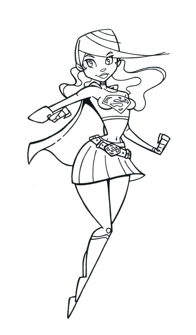 640x1093 Batgirl Coloring Page Coloring Pages Dc Coloring Pages Logo