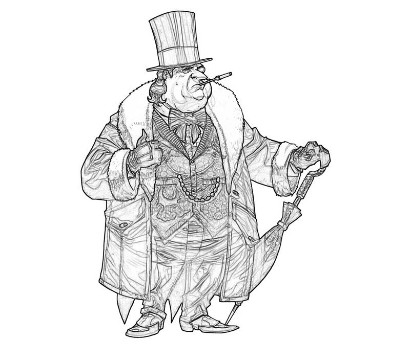 800x667 Batman Arkham City The Penguin Character Tubing