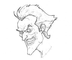 276x230 Pics Of Joker Arkham City Coloring Pages