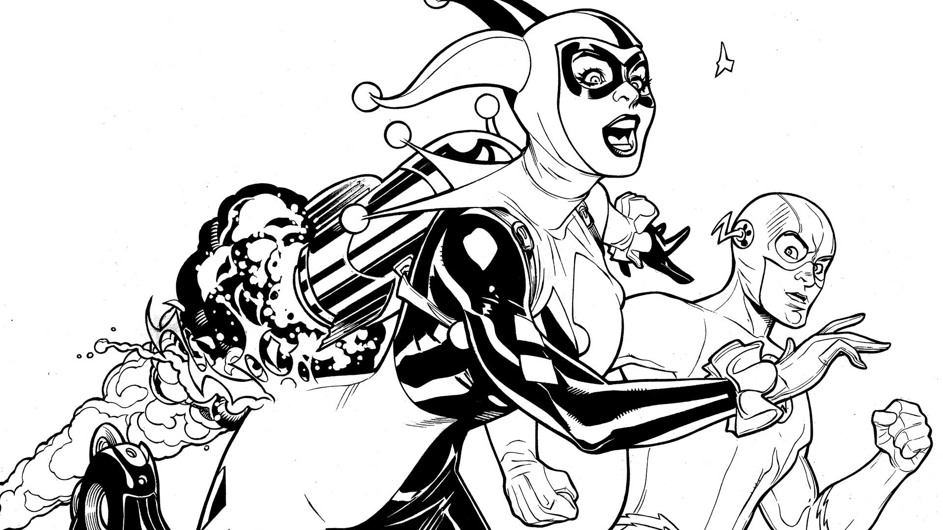 1920x1080 Harley Quinn Coloring Pages Inspirational Batman Arkham City