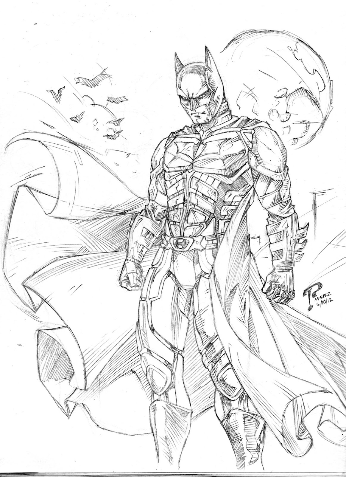 1162x1600 Outstanding Batman Arkham Knight Coloring Page