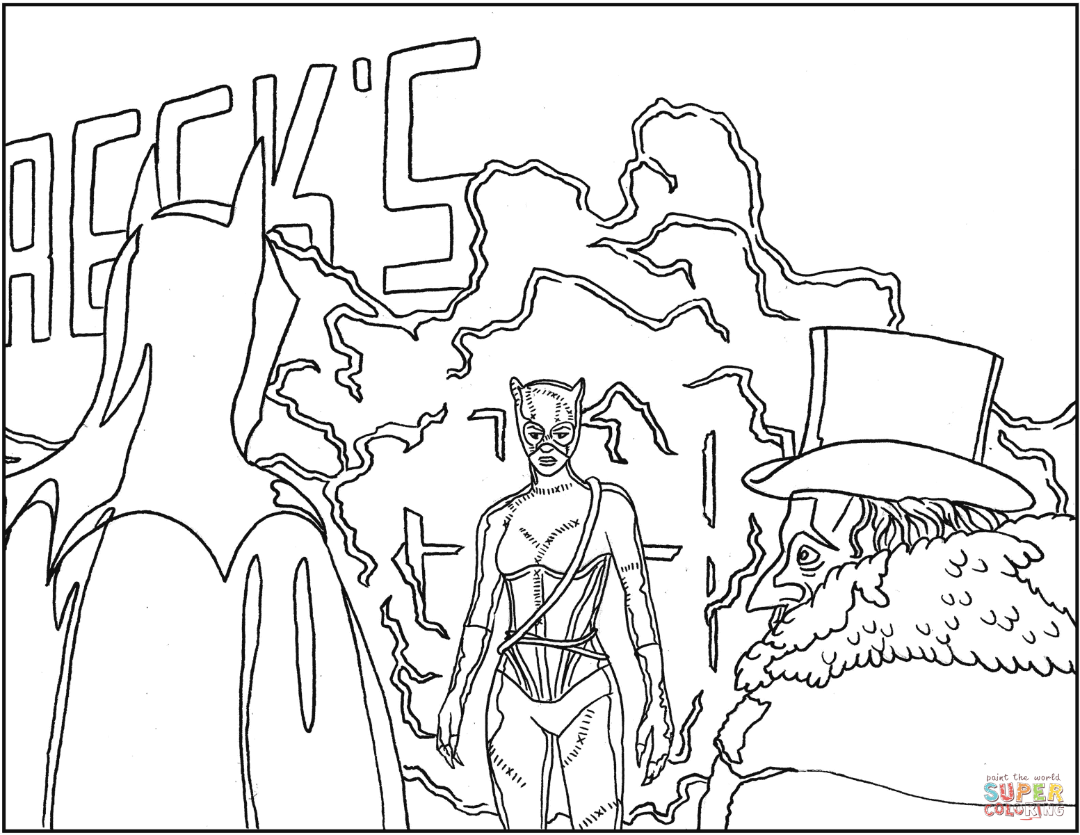 1553x1201 Refundable Batman Arkham Knight Coloring Pages Free