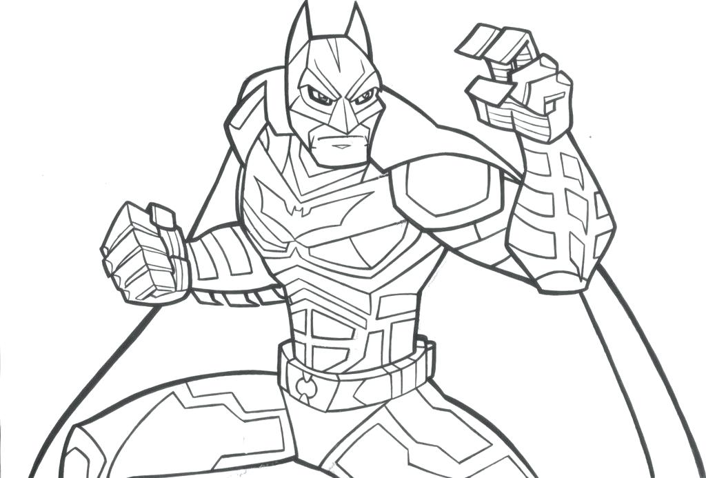 1024x693 Dark Knight Batman Coloring Pages