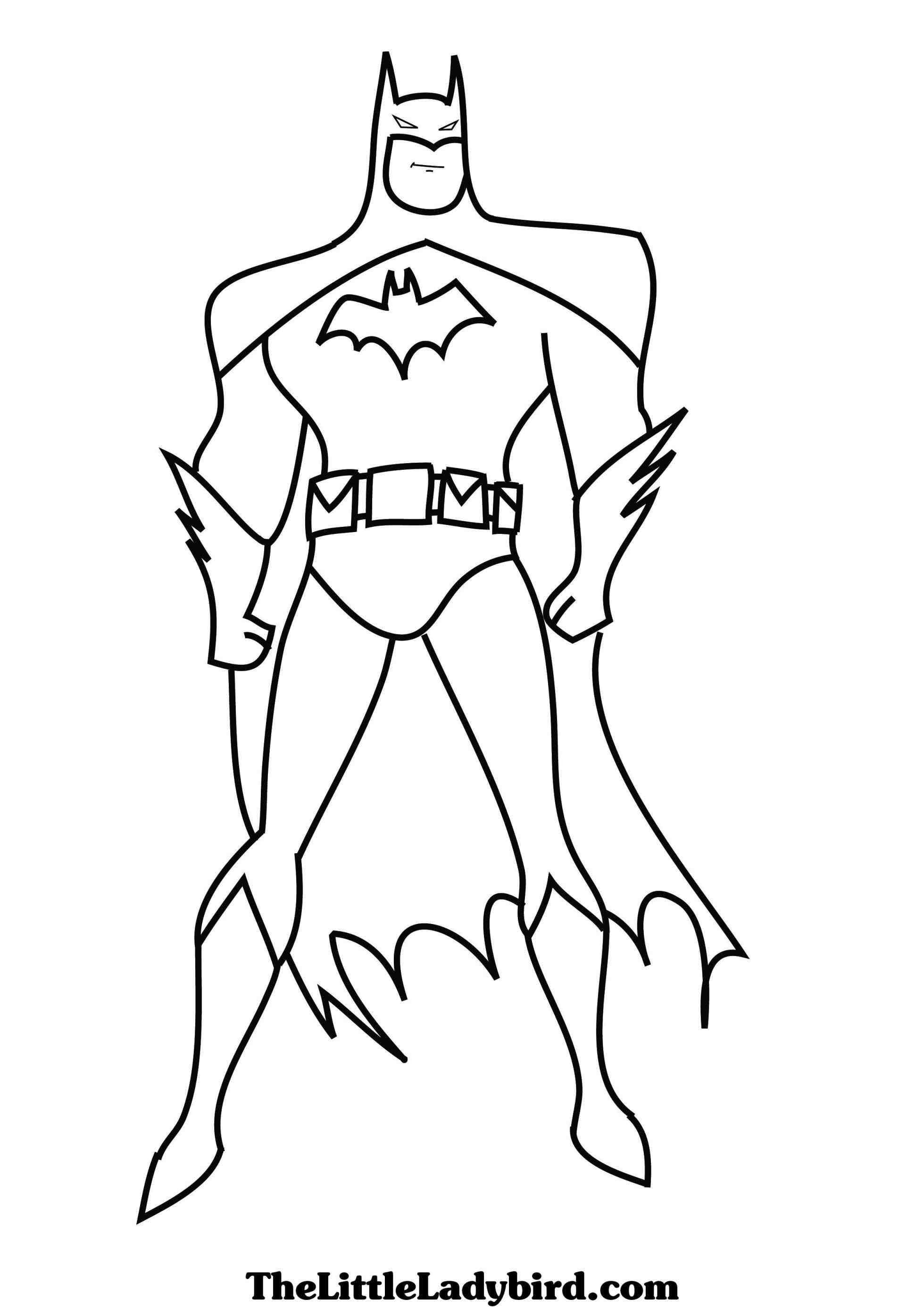 1959x2771 Batman Cartoon Coloring Pages Animated Series Embroidery Arilitv